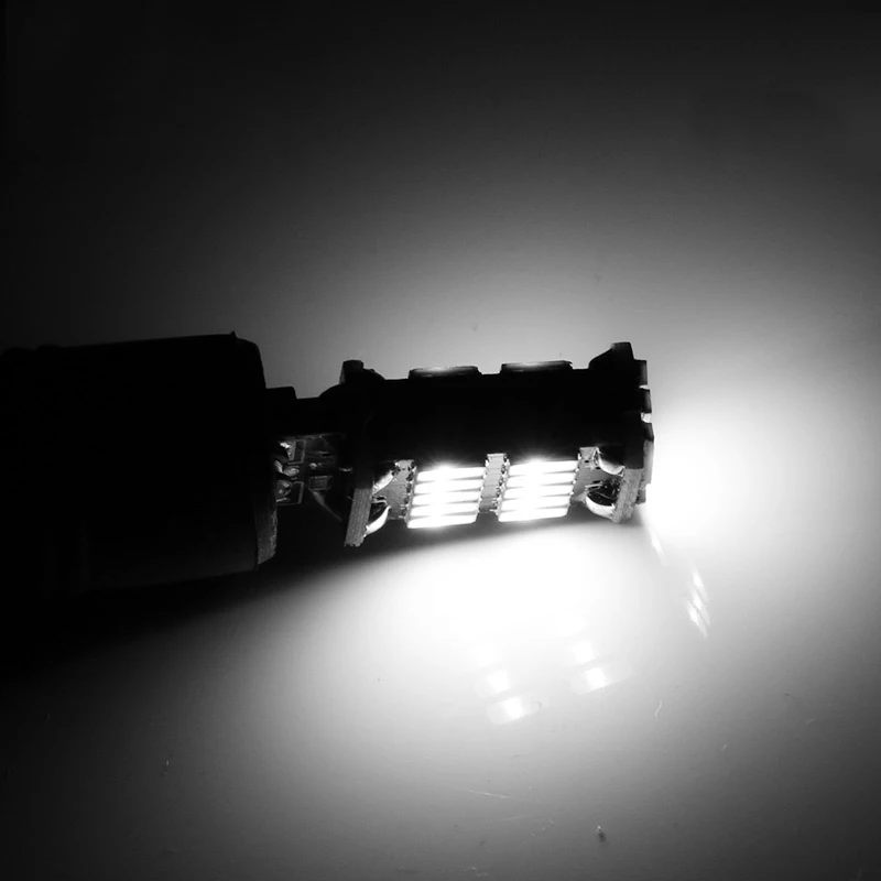 Сигнальная лампа 1200 лм T10 W5W Светодиодные лампы Canbus 4014 26SMD Приборные фонари Белый 12