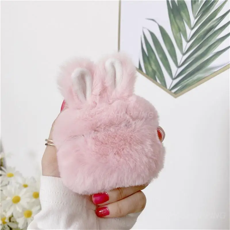 

Headset Protector 1 Pcs Adorable Creative Lightweight Portable For Apple Rabbit Ears Headset Case Silicone Cartoon