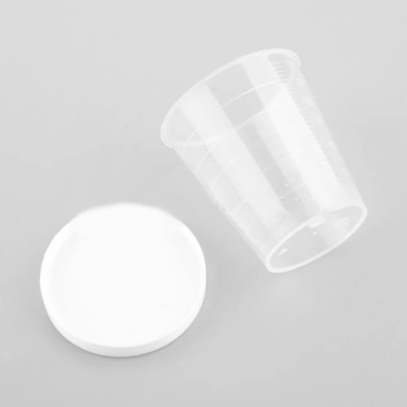 

With Lid Medicine Measuring Cup Container Cap 40/28mm 30ml Plastic Rice Medicine Liquid Measure Graduated Sale