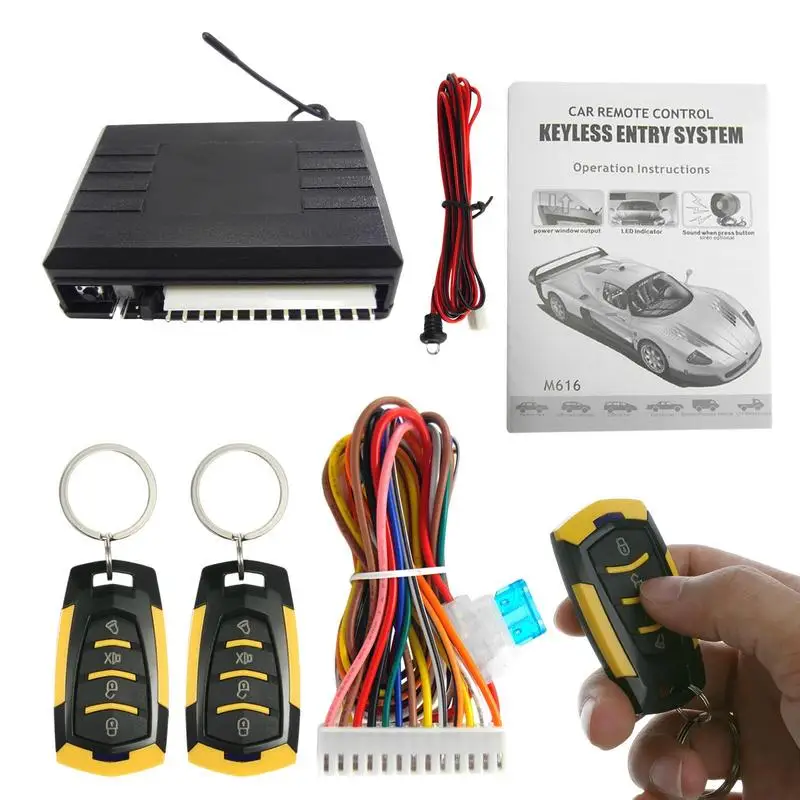 

Car Remote Control Central Lock Module Keyless Entry System Central Locking Controller Device Door Unlock Remotely Wiring Set