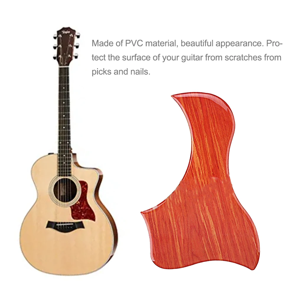 

Защитная пластина Pickguard, отличное украшение, принадлежности для гитары, аксессуары для инструментов, самоклеящаяся наклейка