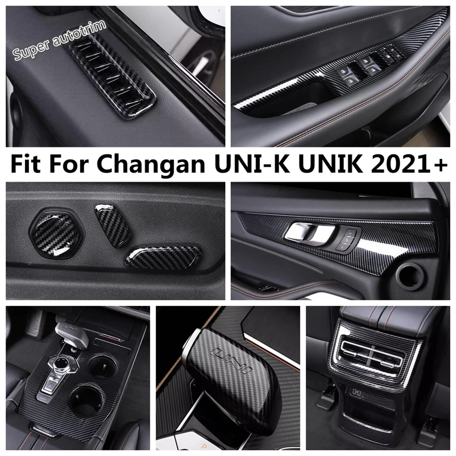 

Seat Adjust Panel / Head Light / Window Lift / Handle Bowl Cover Trim For Changan UNI-K UNIK 2021 - 2023 Accessories Interior