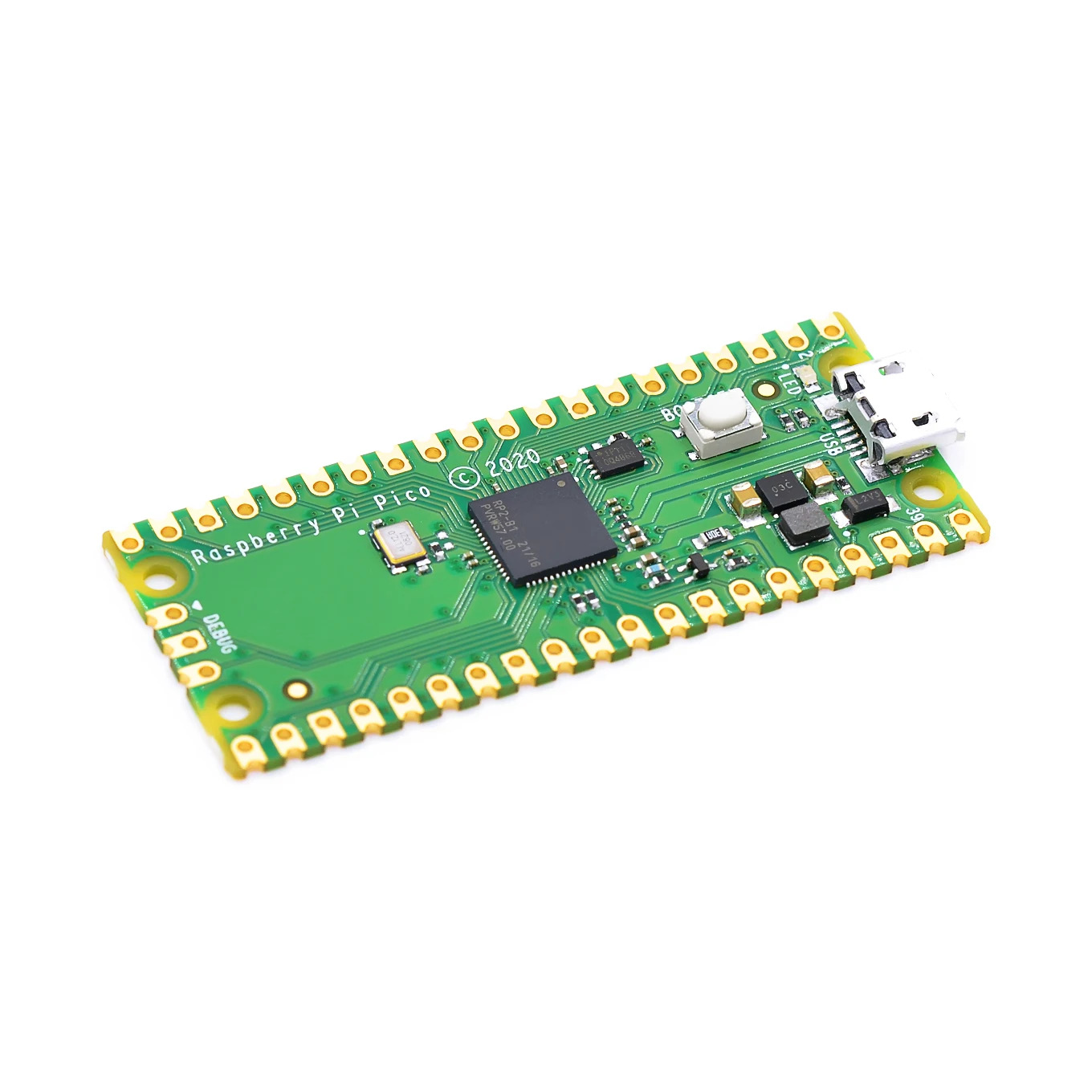 Для Raspberry Pi Pico RP2040 микроконтроллер чип Двухъядерный Arm Cortex M0 + процессор