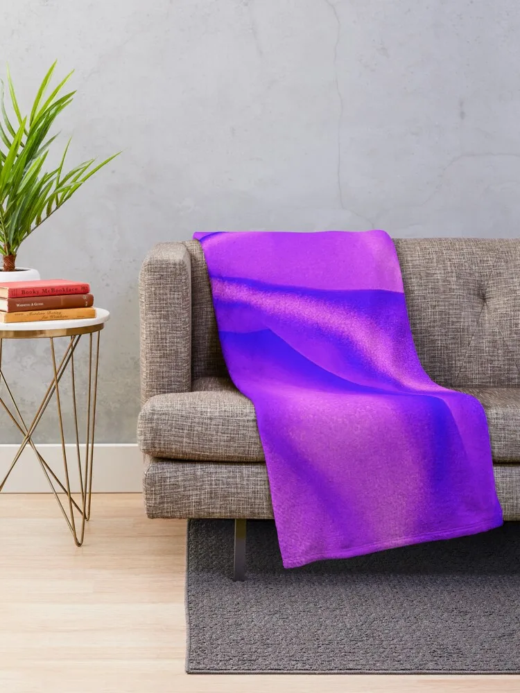 Темно-фиолетовый шелк: элегантное новое одеяло для кровати многоцелевое