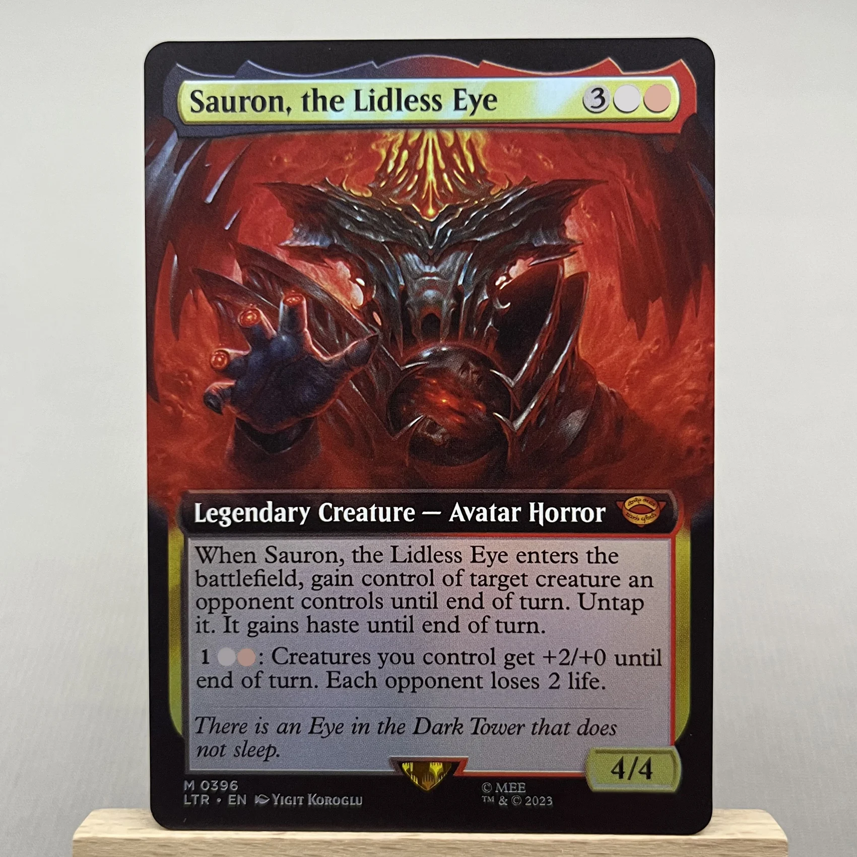 Фото LTC LTR SLD FOIL1-02 Прокси-карты TCG The One Ring Greymond, Avacyn's Stalwart, Rhystic Study, Themberchaud №5