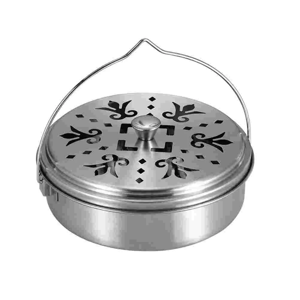 

Container Case Circle Container With Lids Lids Round Holder Fireproofing