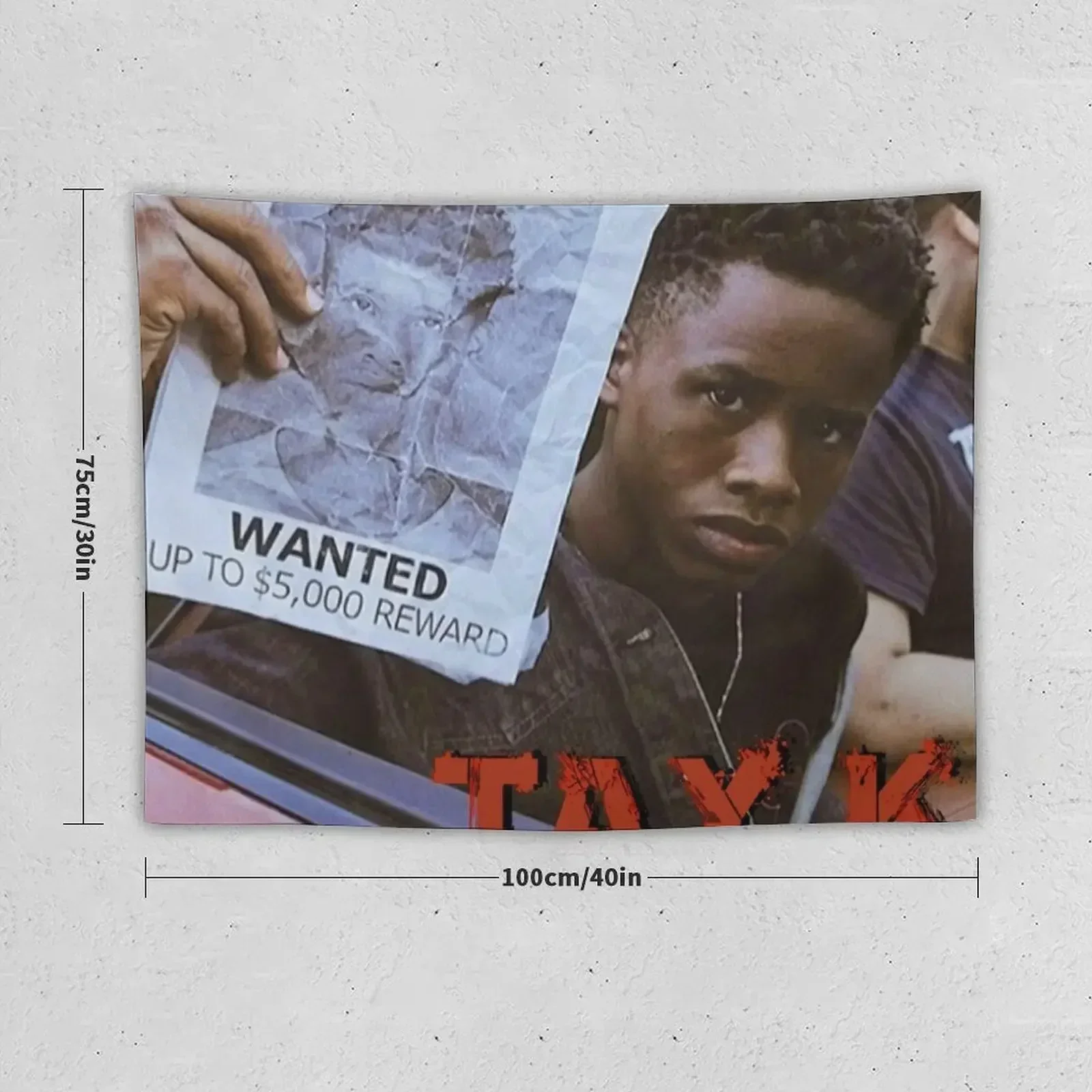 Tay K hasta Wanted гобелен для спальни японский декор комнаты аксессуары украшения дома