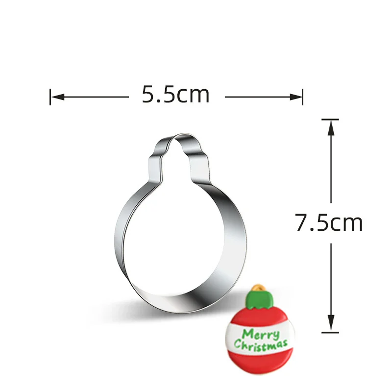 

Стальные формочки для печенья Christmas Cookie Mould