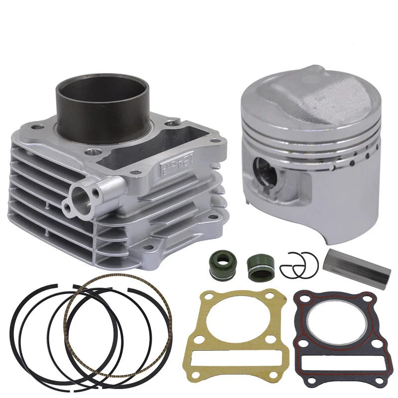 

Motorcycle Cylinder Piston Gasket Rebuild Kit for SUZUKI GN125 GN 125 125cc 150 cc STD 57mm Big Bore 62mm