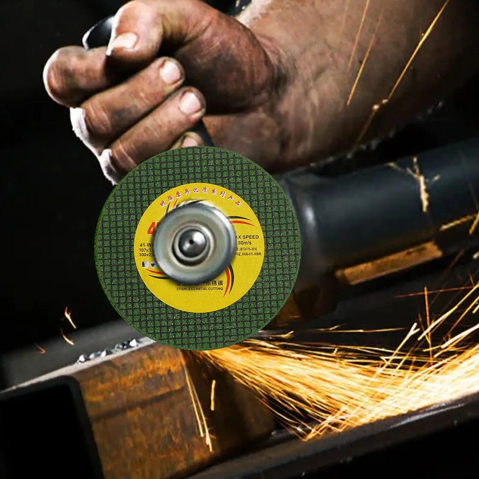 

5PCS Metal pipe Wooden Board Cutting Disc 107mm 4Inch Fast Saw Grinder Resin No Cut Polishing Cutting Angle Burring O I3L8