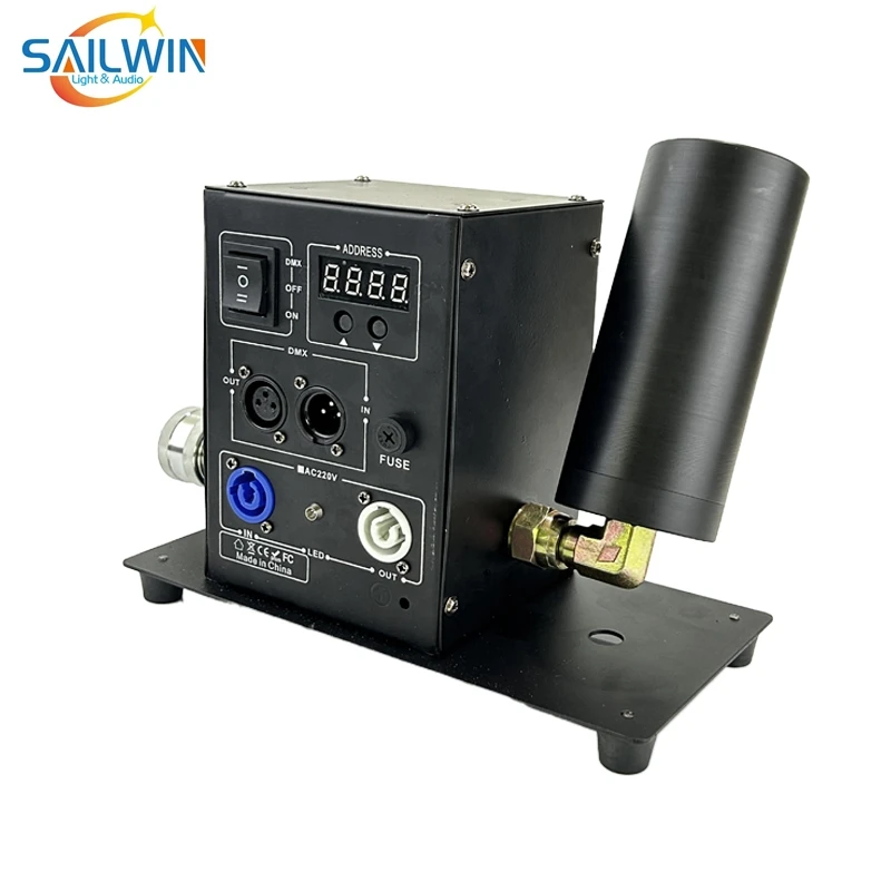 Продажа с завода SAILWIN высота 6-8 м 200 Вт одно отверстие DMX512 сценический DJ CO2 струйная