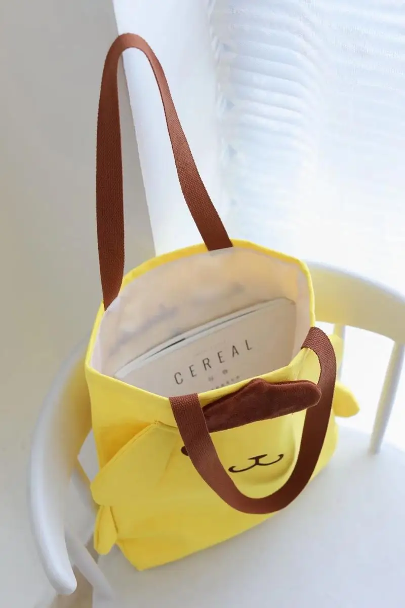 Cartoon My Melody and Korean Style Cute Canvas Shoulder Bag Student Large Capacity Shoulder Bag backpack for girls