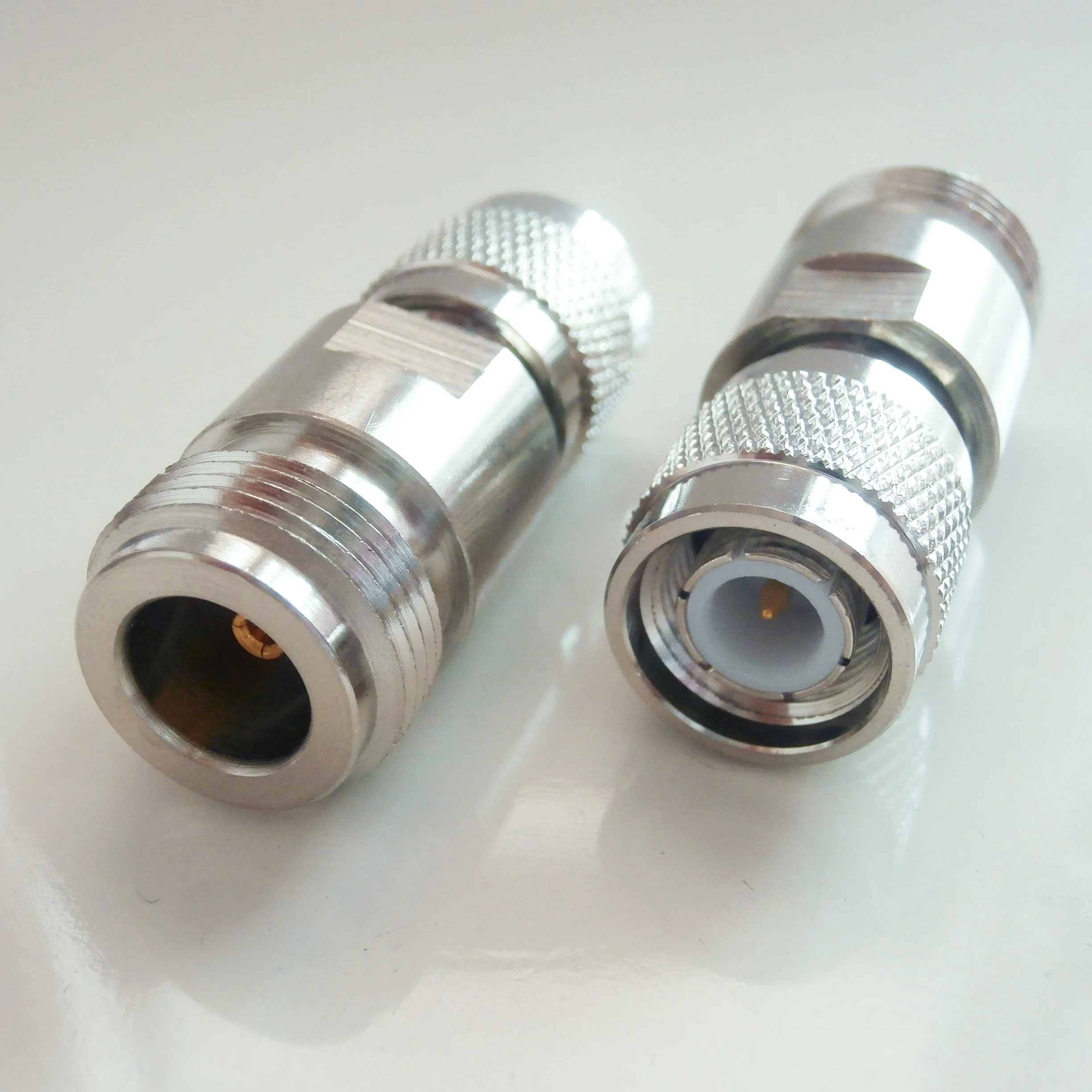 

N To TNC Connector Coax Socket TNC Male to N Female Plug TNC - N Nickel Plated Straight Coaxial RF Adapters