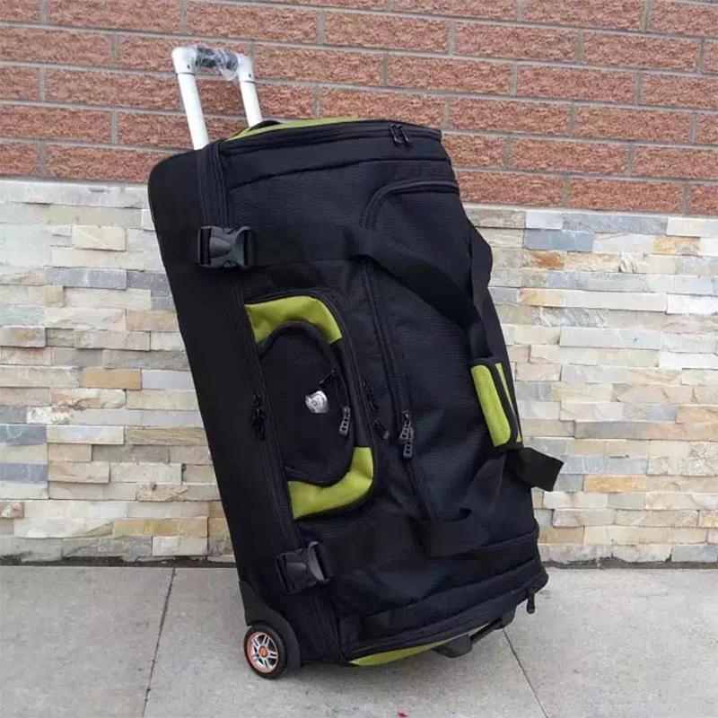 

GraspDream 27/32 inch large capacity Rolling Luggage Bag Travel Suitcase On Wheels Men Women Shoulder Trolley Sports Backpack