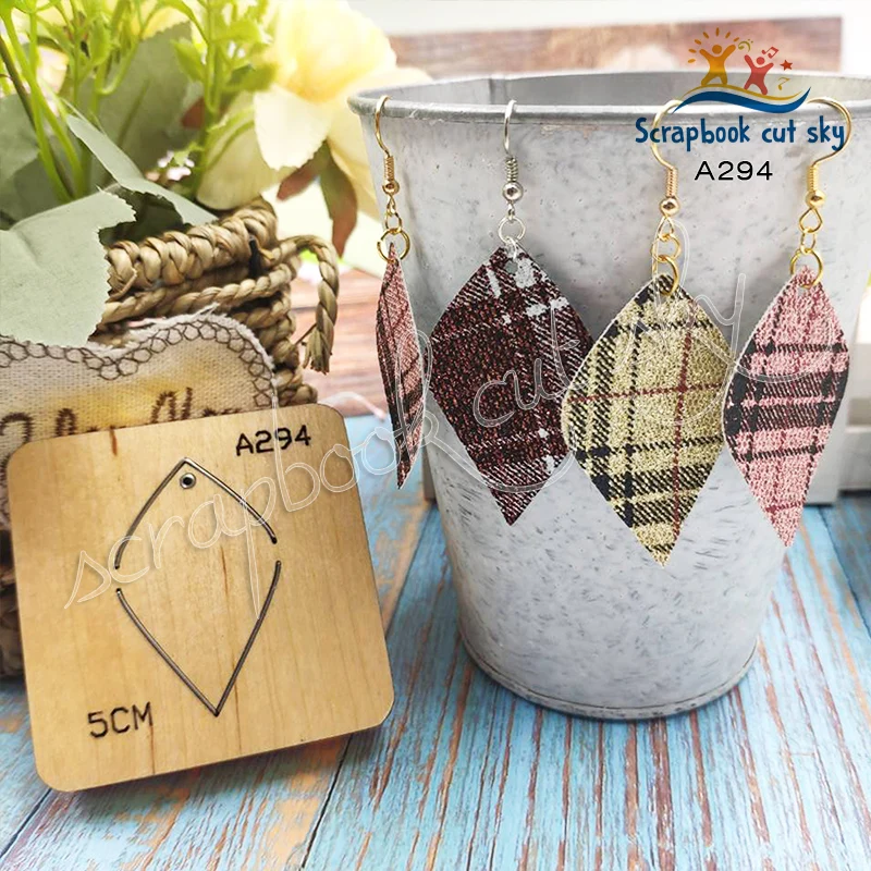 

Earrings Shakes DIY A294 Muyu Wooden Mold Scrapbook Cutting Dies Suitable For Market General Machines