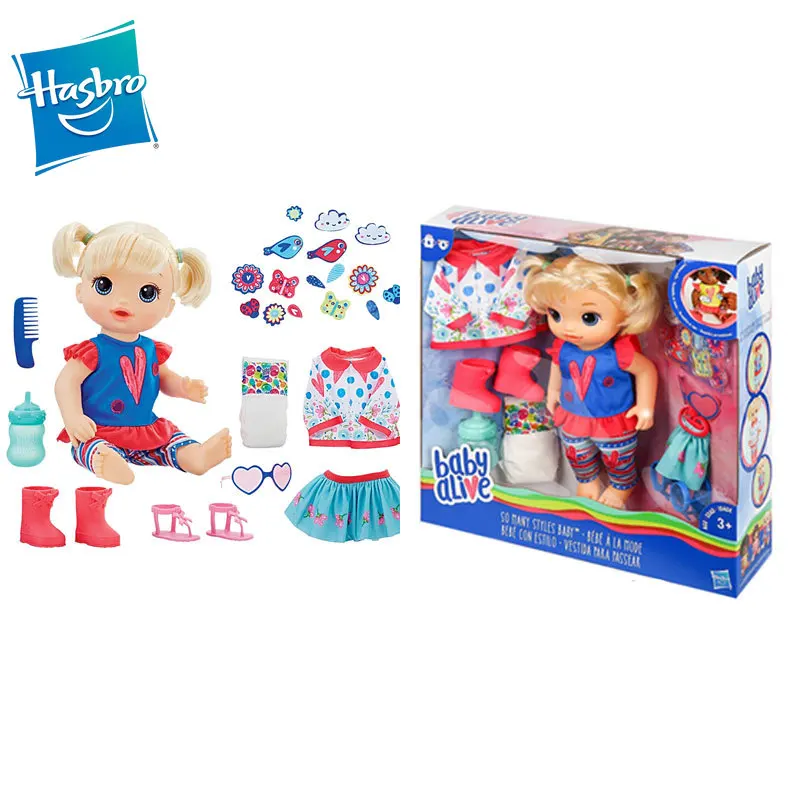 

Hasbro Naughty Baby Princess Baby Girl Family Large Doll Children's Toy Gift Action Figures Model Collection Hobby Gifts Toys