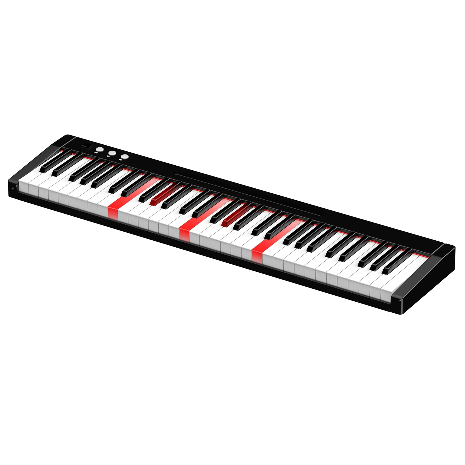 

Terence Portable Intelligent Electronic Piano Musical Instrument Digital Piano 61 Key Desktop Piano Keyboard
