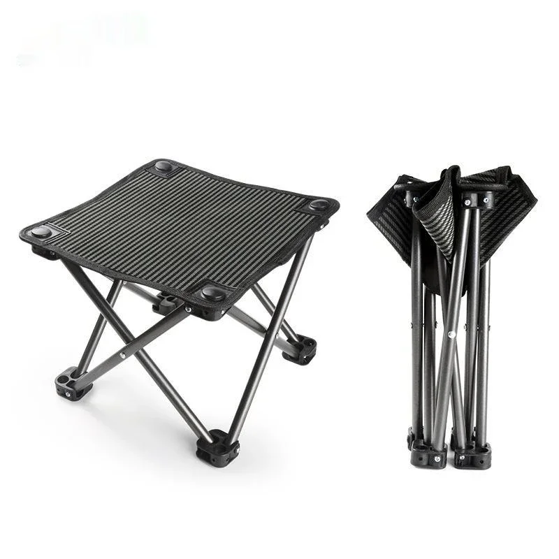 

Portable Outdoor Camping Folding Stool Folding Fishing Chair Picnic Hiking Garden Chair Stool Foldable Travel Easy Carry Stool