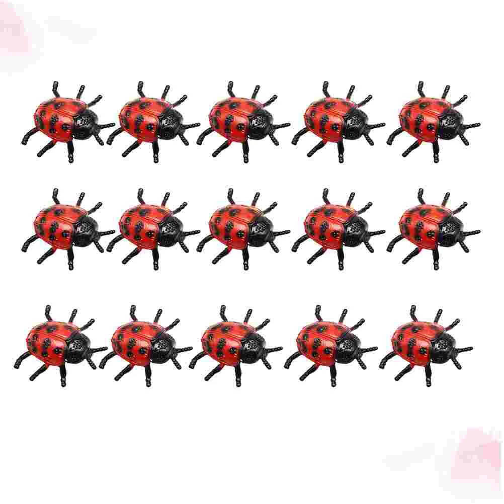 

Ladybugstoys Figures Ladybug Realistic Insect Simulation Mini Kids Landscape Micro Bugs Decoration Insects Figure Education