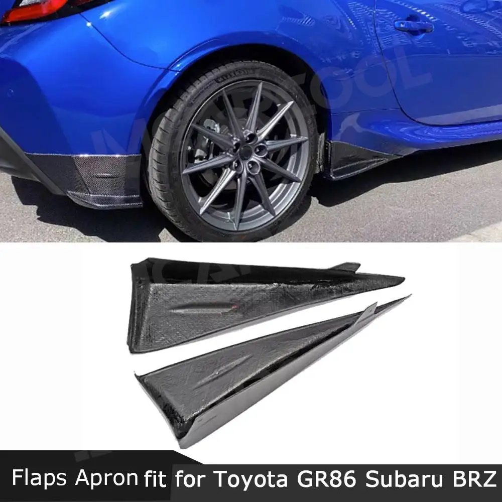 

Side Skirts Splitters For Toyota GR86 Subaru BRZ 2021+ Carbon Fiber Cupwings Winglets Protector Body Kits FRP Car Accessories