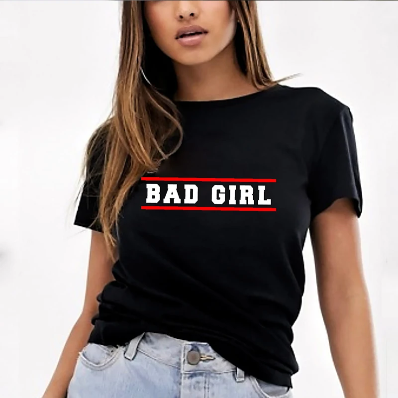 Женская хлопковая Футболка с круглым вырезом в стиле Харадзюку |