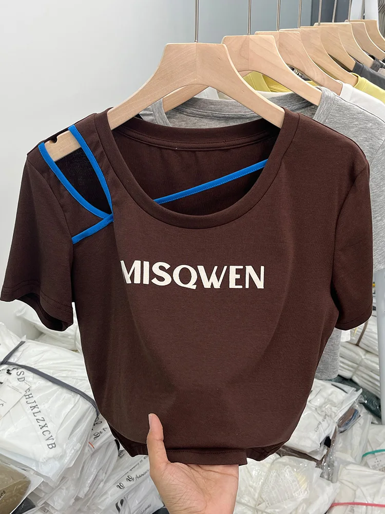 

Женская футболка с графическим принтом Y2k, футболка с коротким рукавом, топ, Корейская Винтажная футболка в стиле Харадзюку 90-х в эстетическом стиле, веселые футболки, лето