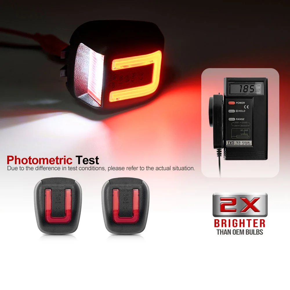 Для Nissan Frontier Navara D40 Titan Xterra Armada белый/красный светодиодный светильник для