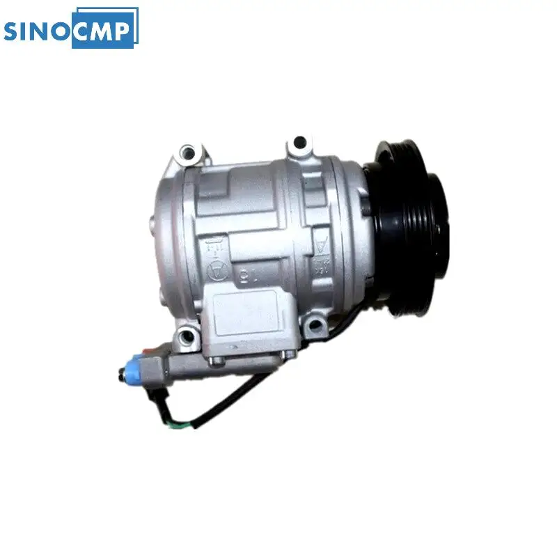 Компрессор кондиционера 225LC-V 2208-6013B SINOCMP 1 шт. запчасти для ремонта экскаватора Daewoo