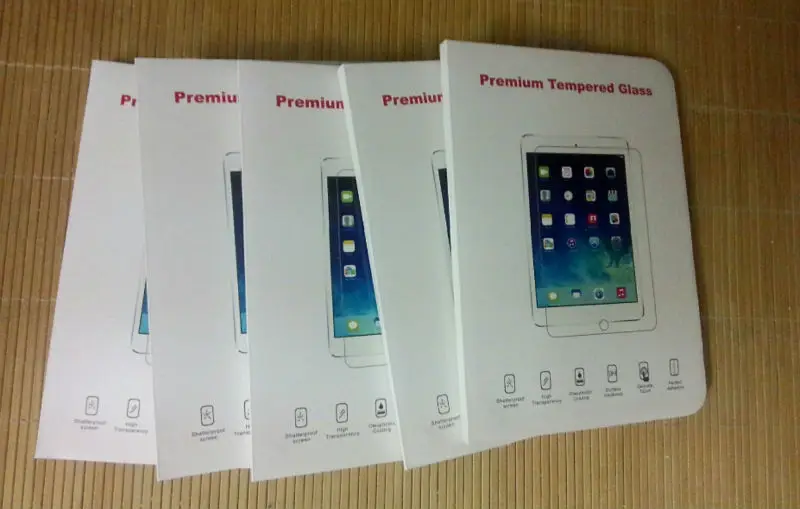 Для ipad mini 2 защита экрана 0 3 мм Тонкий HD 9H закаленный чехол Противоударная для 123
