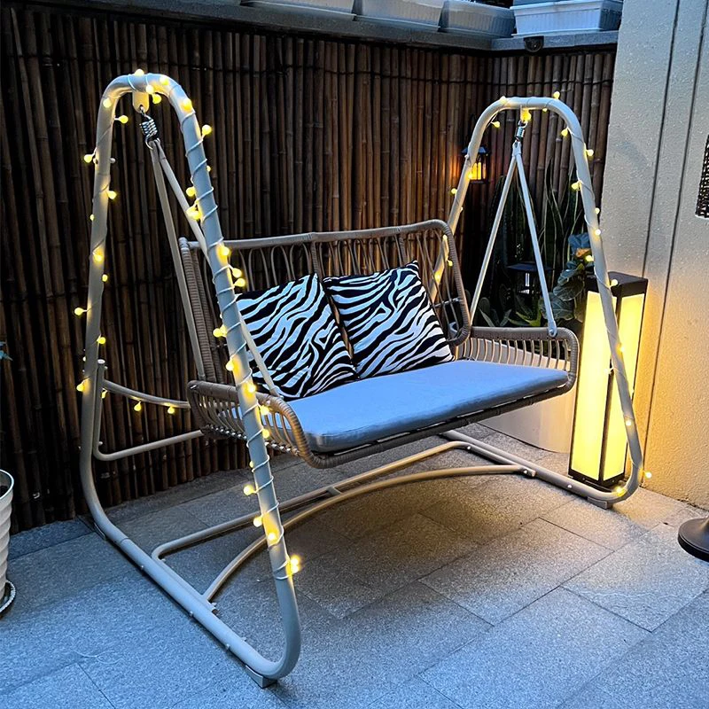 Качающийся шезлонг для террасы качели патио гамак подвесные садовые отдыха