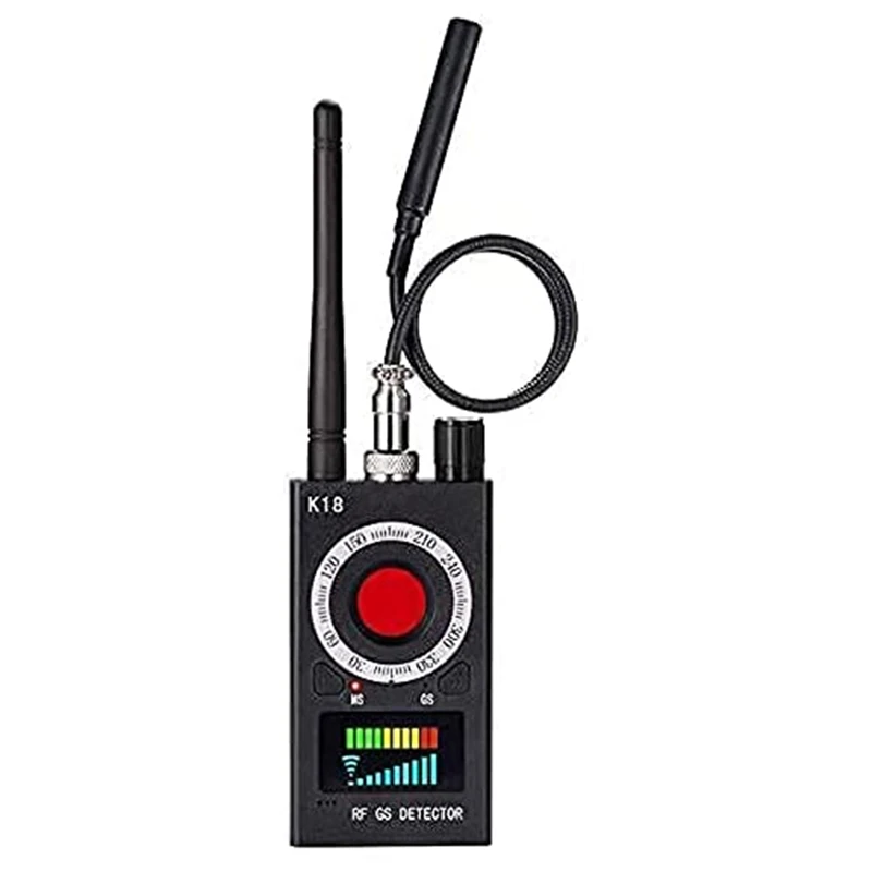 Mhz-6.5Ghz K18 многофункциональный детектор камеры GSM Аудио Обнаружение ошибок GPS