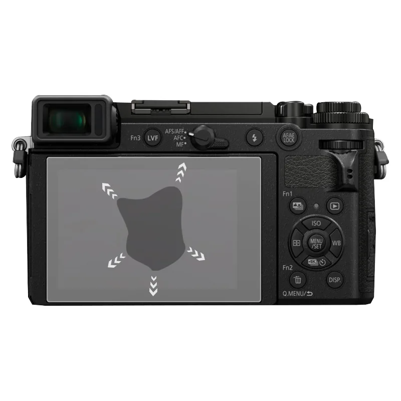 Фото Защитное стекло для экрана камеры Panasonic GX9 GX900 GX950 GX85 G80 G85 GF10 GF9 G95D, пленка для ЖК-дисплея камеры №3