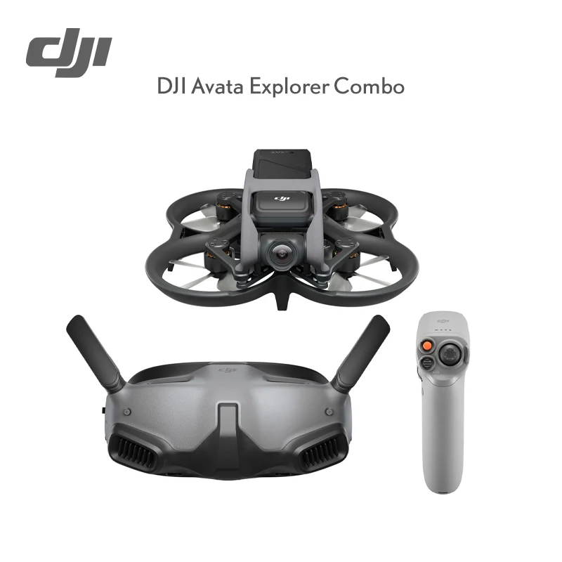 

DJI Avata FPV Drones Goggles Immersive Flight Experience Intuitive Motion Control 4K/60fps 155° Super-Wide FOV Powerful Videos