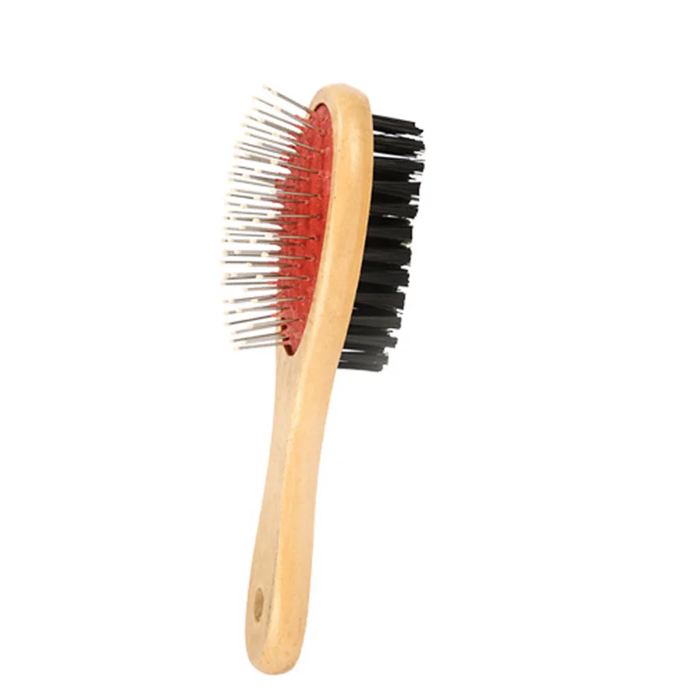 

Double-sided Pet Comb Big Dog Brush Comb for Cats Dogs Hair Wooden Removal Soft Brush Pet Comb Grooming Products Care Tool