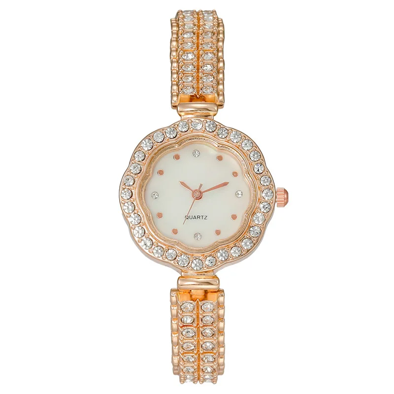 Роскошные женские часы с украшением из циркония, наручные часы с латунным браслетом, женские наручные часы, элегантные часы для косплея, жен...