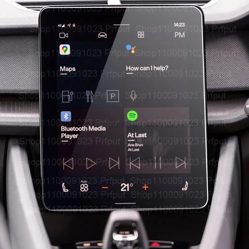 

Пленка из закаленного стекла для Polestar 2 2021 2022 2023 11,15 дюймов, автомобильная навигация, защитная пленка для сенсорного экрана, аксессуары для салона автомобиля