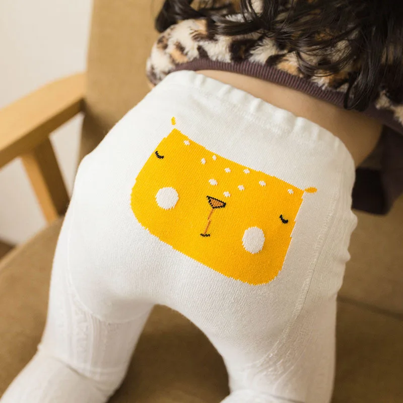 

Baby Girl Tights Warm Leggings Kids Pants Solid Cotton Child Pantyhose Casual Stockings Girls Toddler Dance Winter Clothes