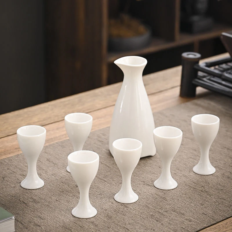 

Керамические рюмки Baijiu, набор из 8 штук