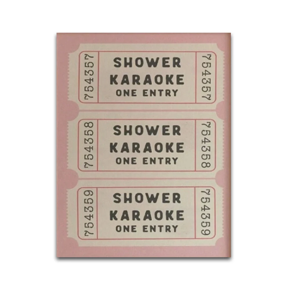 

Настенная картина "Розовый Душ"