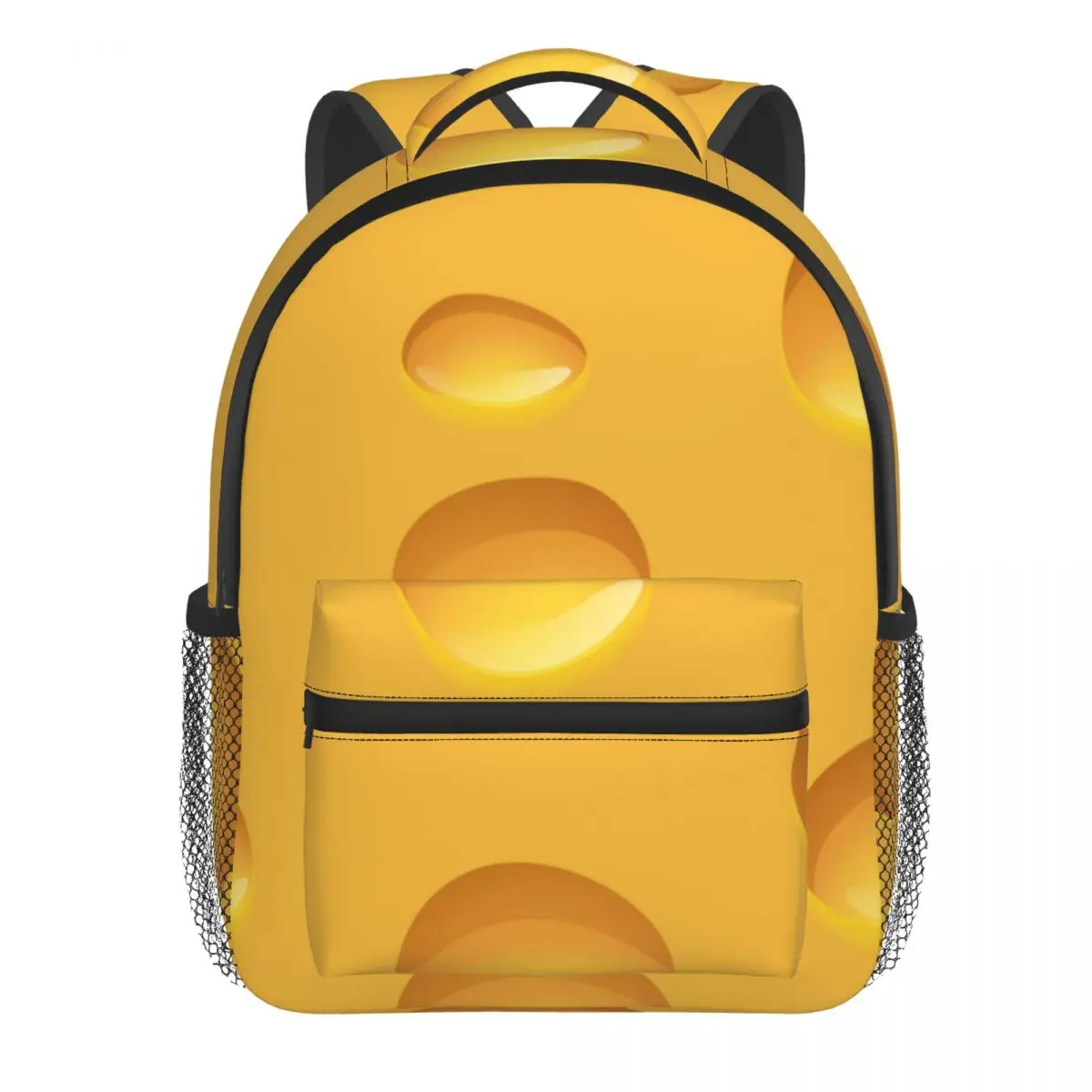 2022 Children Backpack Toddler Kids School Bag Cheese Textures Kindergarten Bag for Girl Boys