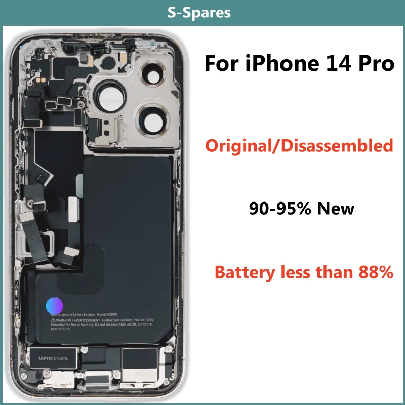 9095% новый оригинальный разобранный корпус средней рамы задняя стеклянная крышка