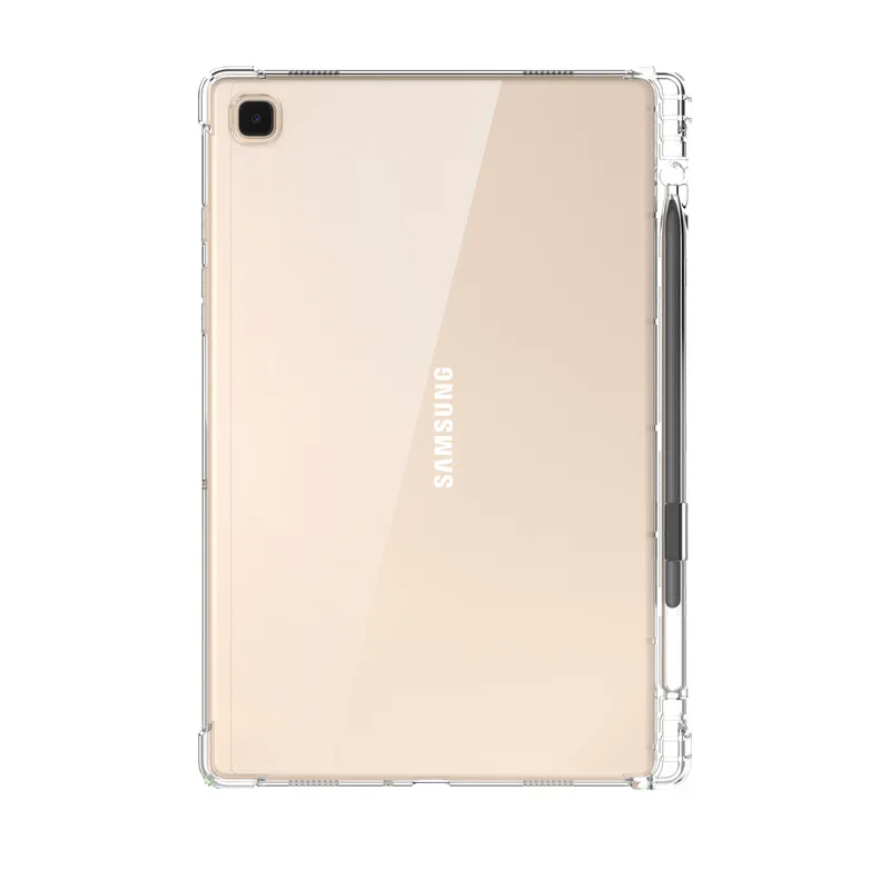 Фото Силиконовый чехол из ТПУ для Samsung Galaxy Tab S7FE A7 Lite S6 A8, противоударный чехол с подставкой для планшета T730 T735 S7 + T970 T975, 2022 №2