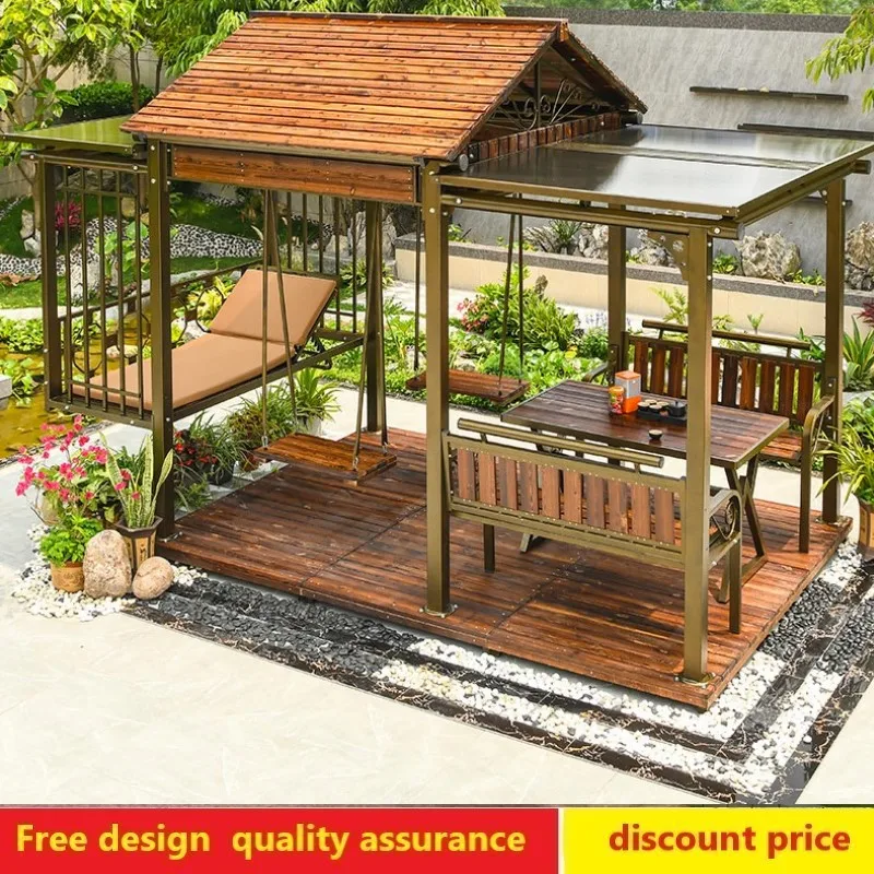 

Уличный павильон в европейском стиле, садовый двор, уличный Свадебный тент, павильон для отдыха на крыше