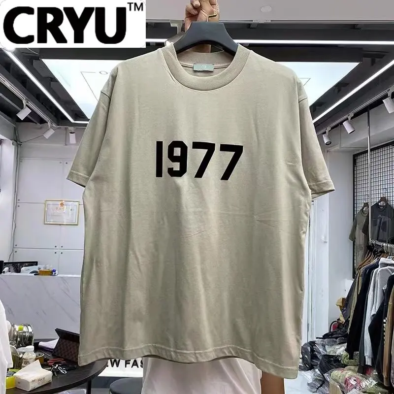 

CRYU для улицы и досуга 1977 цифровая Мужская футболка с коротким рукавом