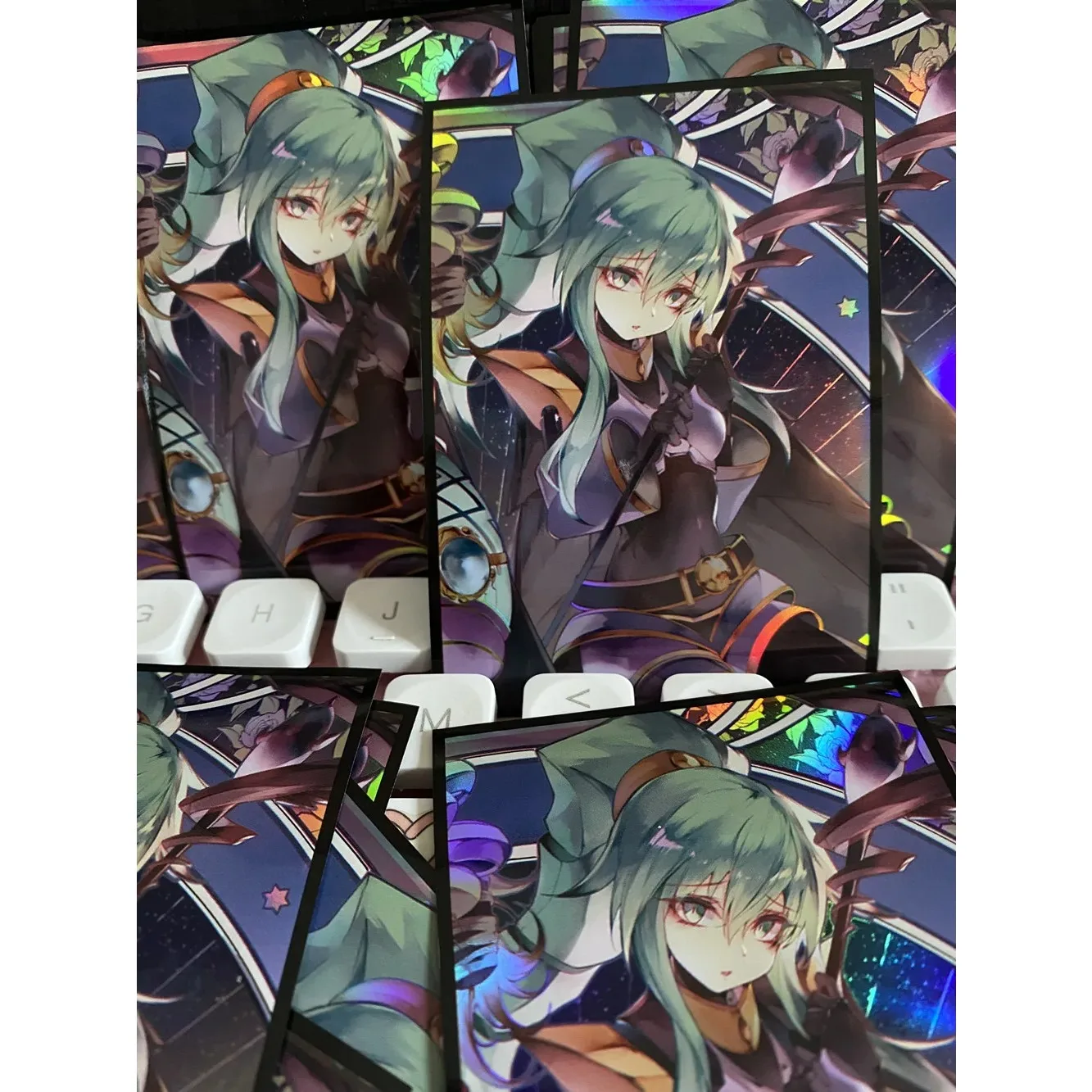 Фото 50 шт./пакет Yu Gi Oh El Shaddoll Winda Wendigo Yugioh Deck Build Pack чехол для карт Borad Game Card Protector Case 63*90 мм №1