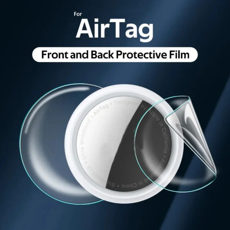 

5Sets Protective Film for Apple Airtag Locator Tracker TPU Front Back Soft Hydrogel Film Screen Stickers For Airtags Air Tag