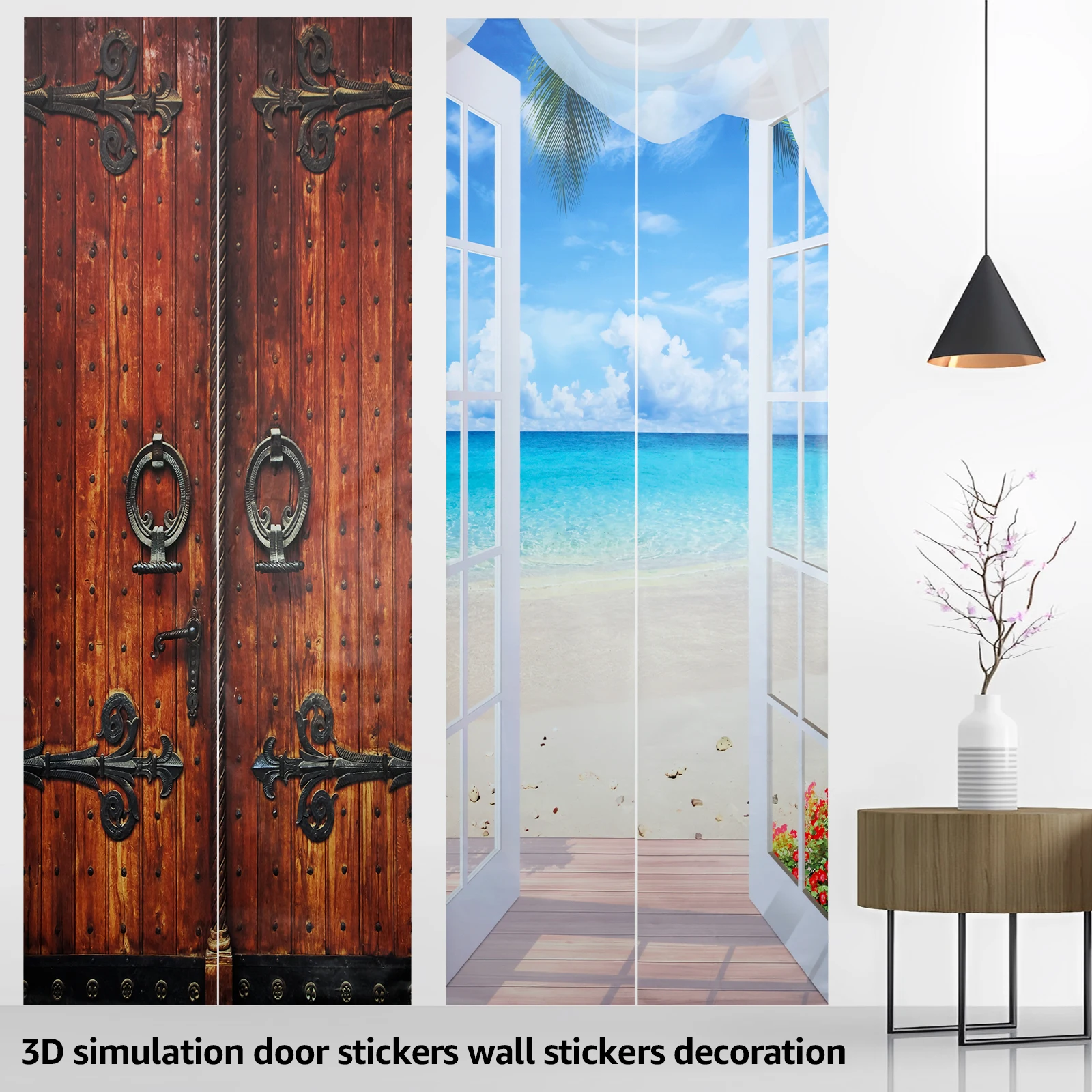 Водонепроницаемая Пылезащитная Дверная Наклейка