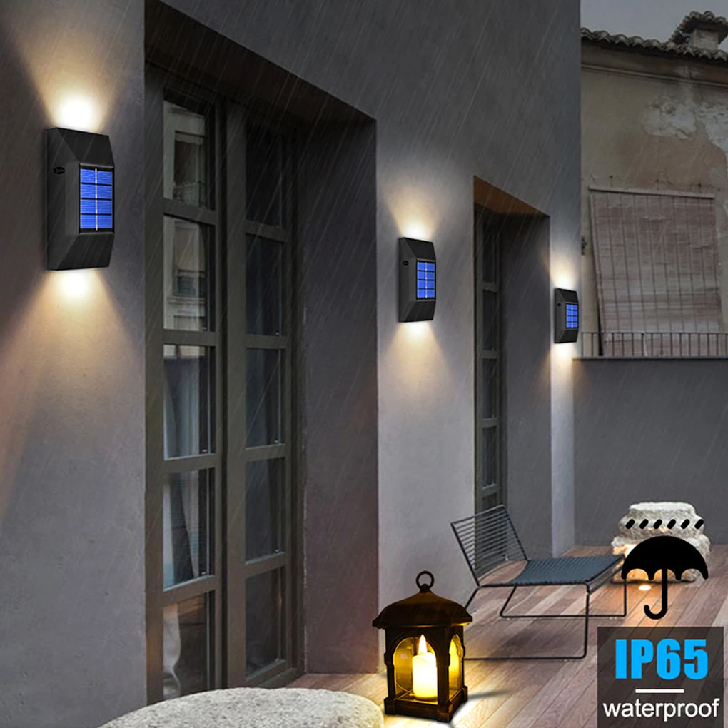 

2 Pieces Road Lighting Solar Light Waterproof Decorative Lamp Street Lights