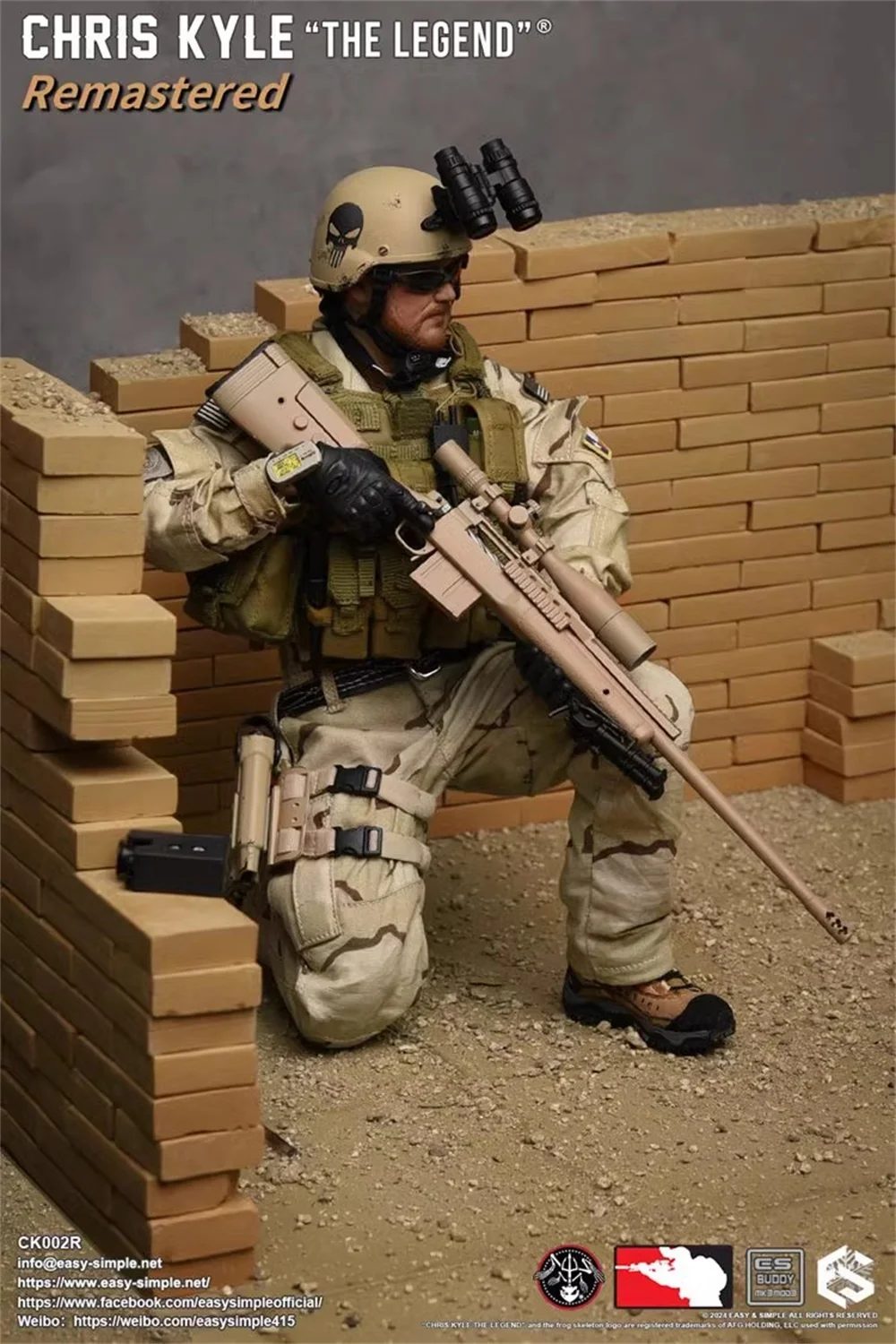 1/6 простой и ES CK002R US. Модели игрушек-снайпера полный набор подвижная экшн-фигурка