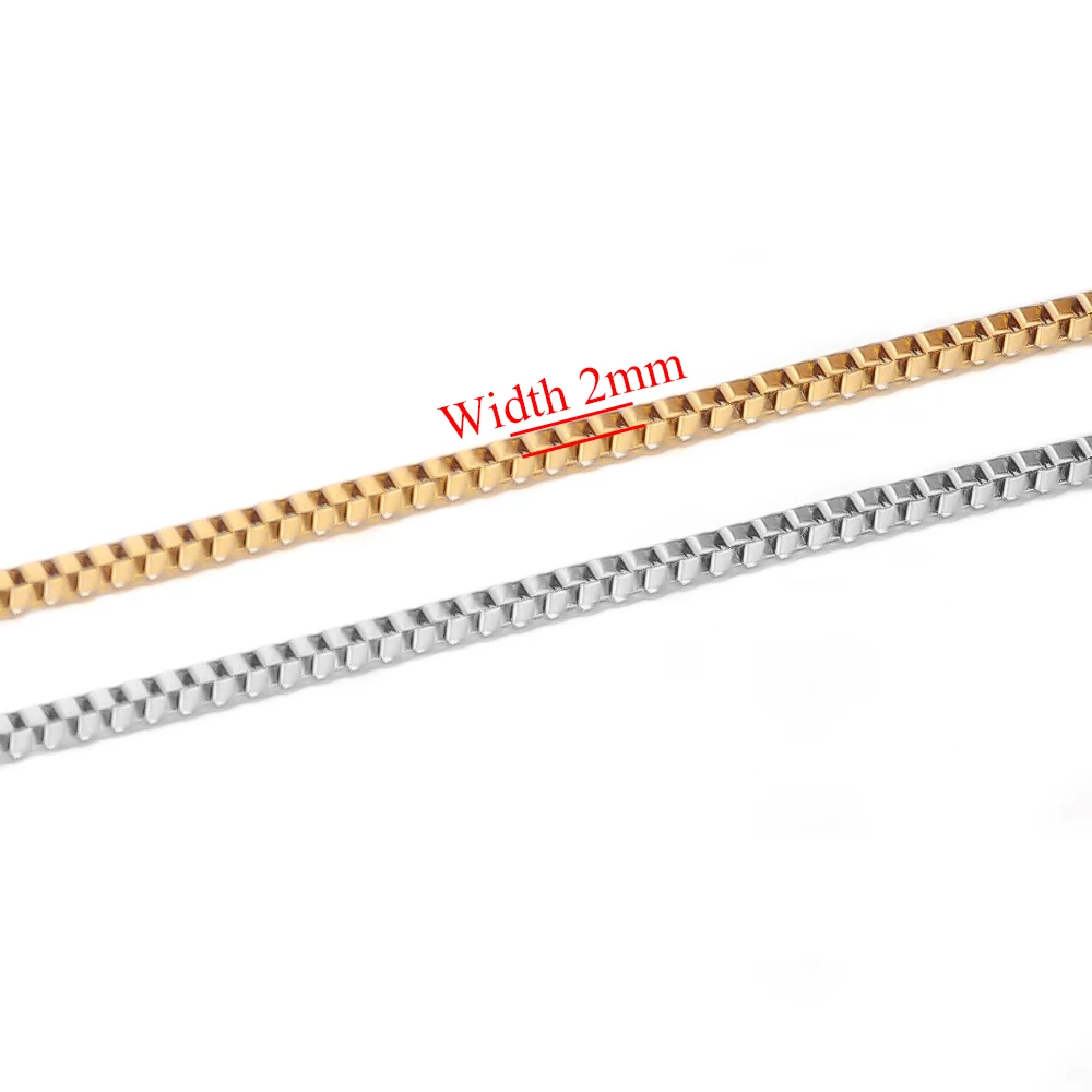 Цепочка-ожерелье Semitree из нержавеющей стали 2 м | Украшения и аксессуары